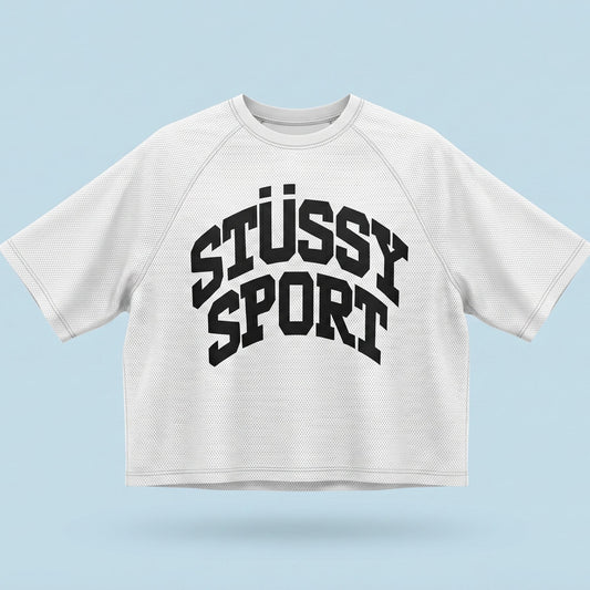 Stussy Sport Jersey Style  T-shirt