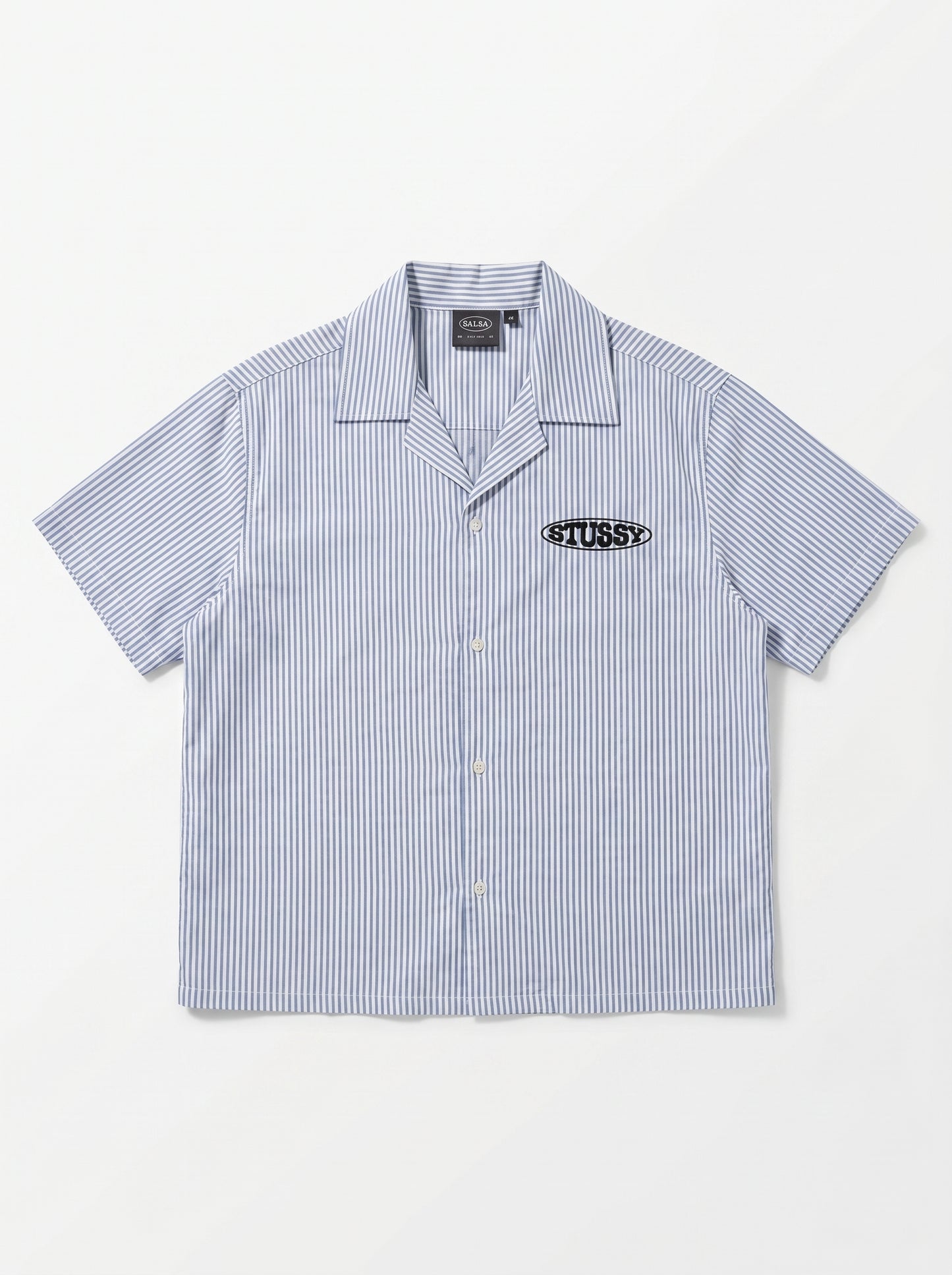 Stussy World Tour Seersucker| Half Shirt