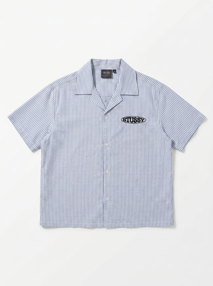 Stussy World Tour Seersucker| Half Shirt