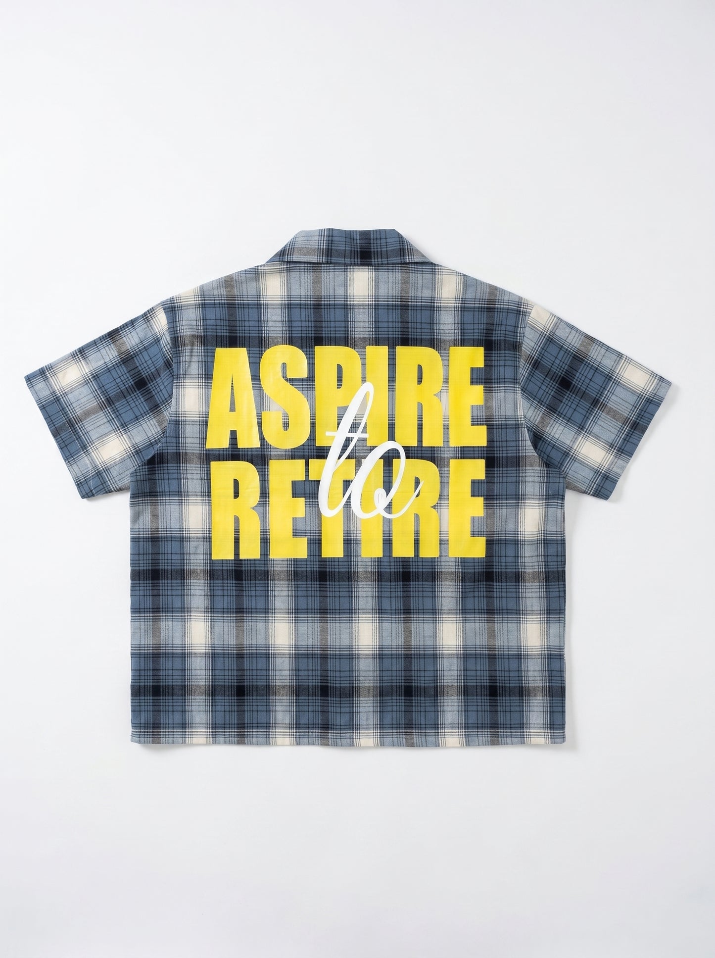 Aspire to Retire Boxy Fit | Half Shirt