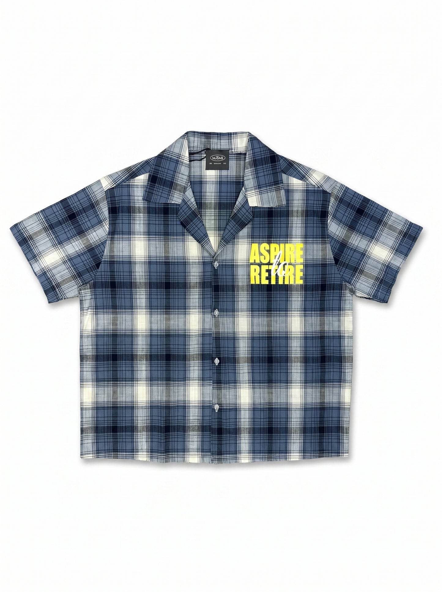 Aspire to Retire Boxy Fit | Half Shirt
