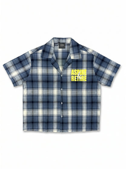 Aspire to Retire Boxy Fit | Half Shirt