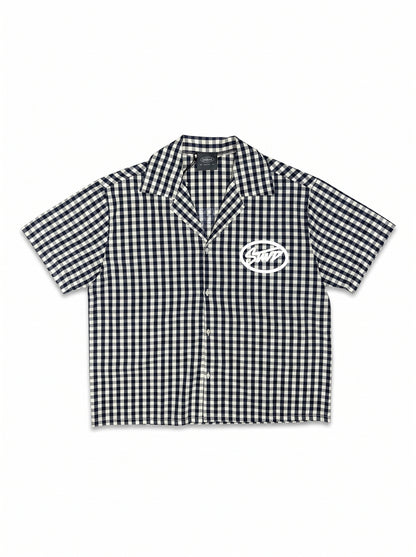The "STWD Studio" Gingham Half Shirt